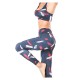 Women Color Print Yoga Set