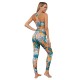 Women Color Print Yoga Set